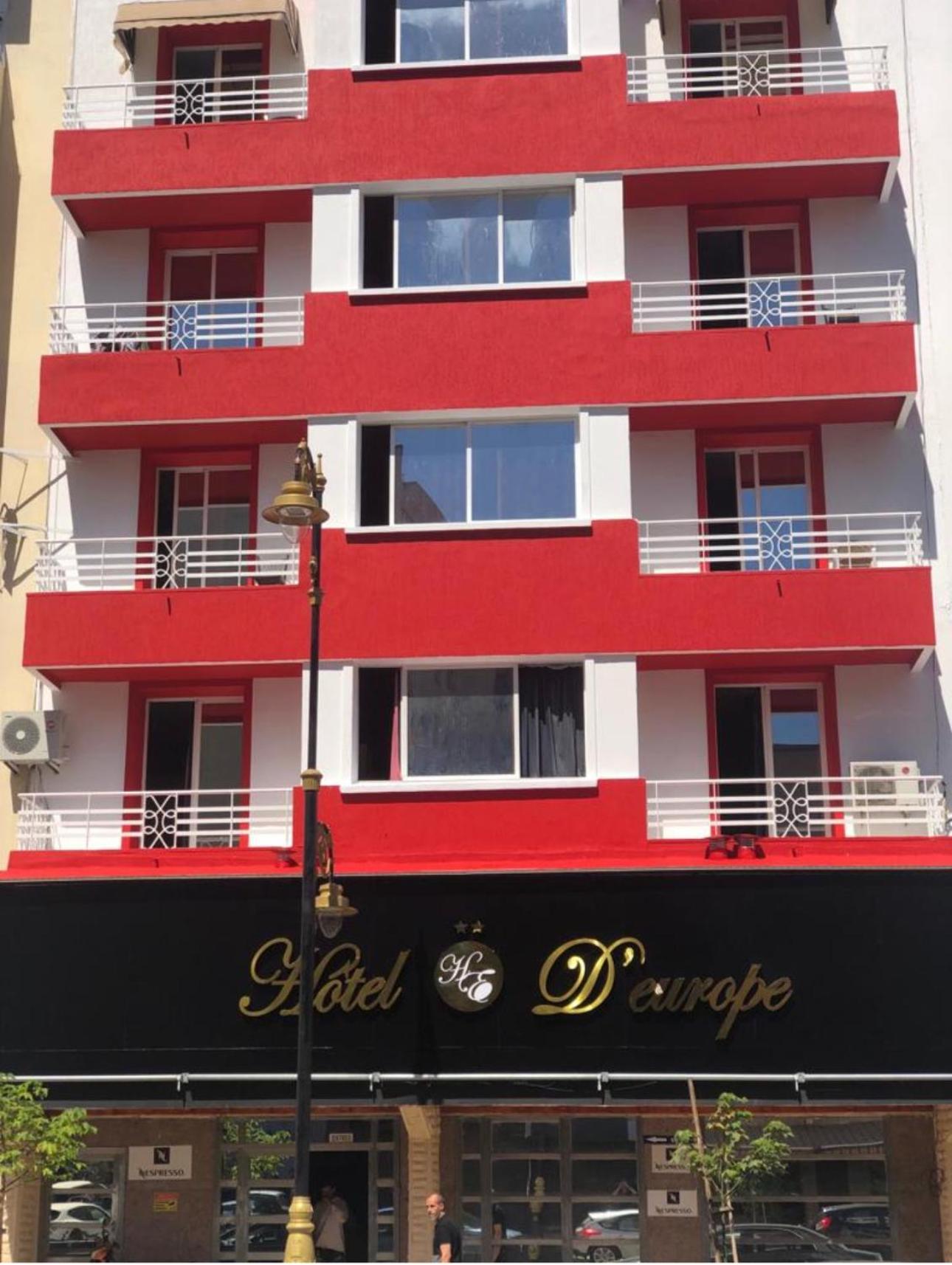 Hotel D'Europe Centre Ville ケニトラ エクステリア 写真